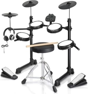 Ktaxon Electric Drum Set With Mesh Drum