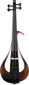 YAMAHA Electric Violin-YEV104BL-Black-4 String