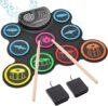 Sboet Electronic Drum Set, 9-Drum Practice Pad