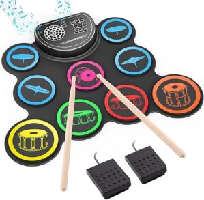 Sboet Electronic Drum Set, 9-Drum Practice Pad