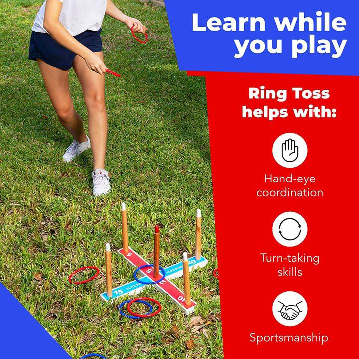 Elite Sportz Equipment Ring Toss Game - Indoor or Outdoor Fun - Image 4