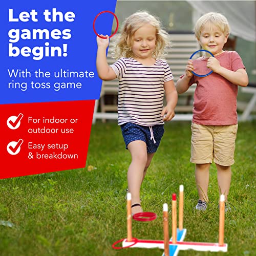 Elite Sportz Equipment Ring Toss Game - Indoor or Outdoor Fun - Image 2