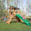 Backyard Discovery Endeavor II Cedar Wood Swing Set