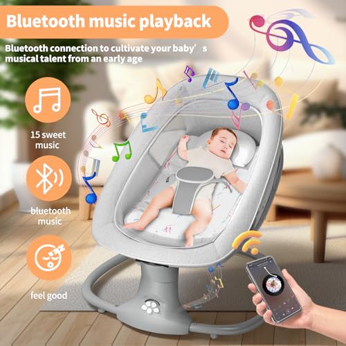 ErmeiRabbit Electric Remote Control Baby Bouncer - Image 4