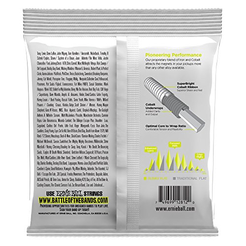 Ernie Ball Slinky Cobalt Flatwound Bass Strings 50-105 - Image 2