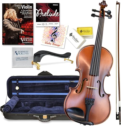 Kennedy Violins Etude Violin Outfit 4/4 Full Size