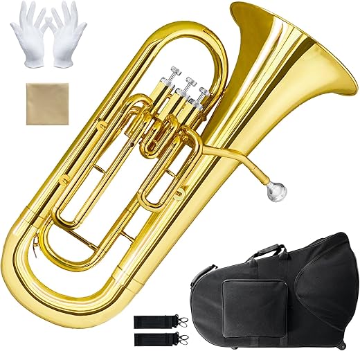 TianChunyue Euphonium Brass Instrument with Case