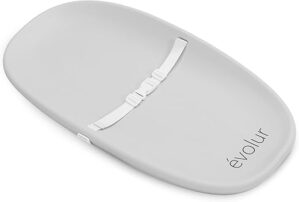 Evolur Eva Baby Changing Pad, Light Gray