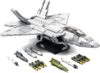 NUTCRACKER F-22 Raptor Fighter Jet Building Toy 1837Picece
