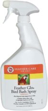 Miracle Care Feather Glo Bird Bath Spray, 32-Ounce