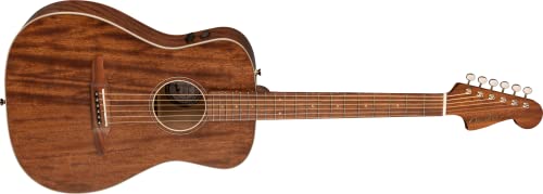 Fender Malibu Special Acoustic Electric Guitar, Natural - Image 3