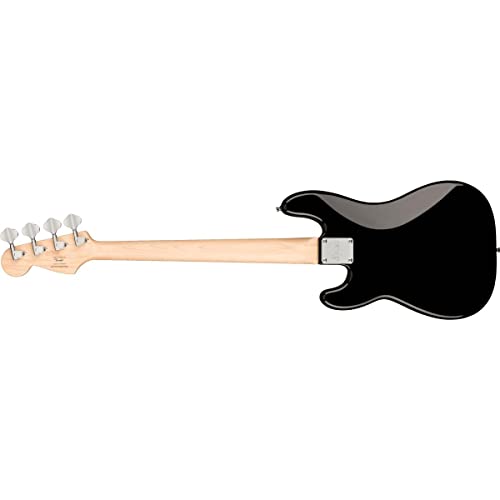 Fender Mini Precision Short Scale Bass Guitar, Black - Image 2