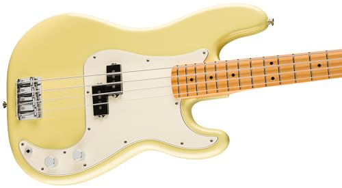Fender Player II Precision Bass Hialeah Yellow Bundle - Image 4