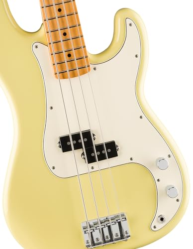 Fender Player II Precision Bass Hialeah Yellow Bundle - Image 5