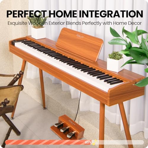 Fesley Digital Piano 88 Key Weighted Keyboard - Image 5