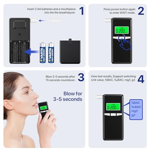 FFtopu Breathalyzer - Image 4