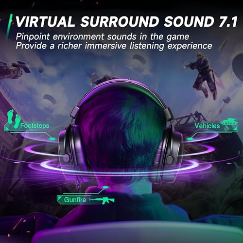 FIFINE Gaming Headset with Microphone - Image 4