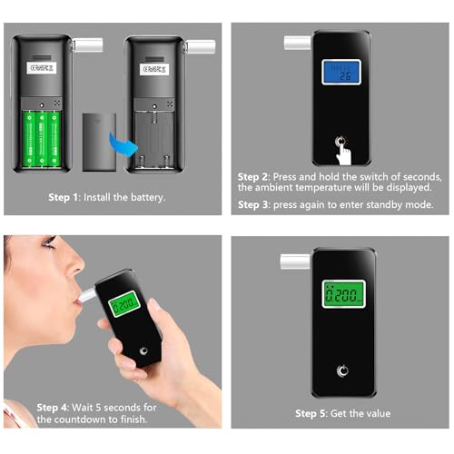 Figollty Professional-Grade Alcohol Tester - Image 3