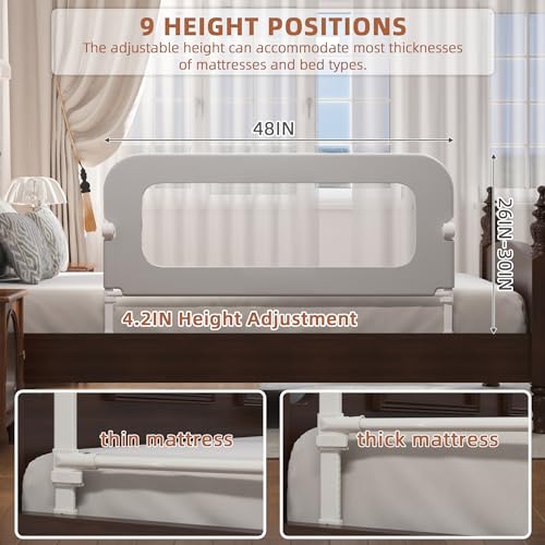 FigTime Bed Rail Guard for Toddlers and Kids - Image 3