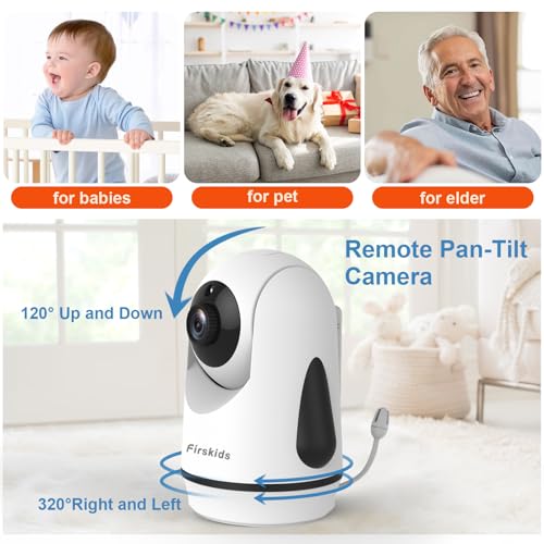 Firskids Baby Monitor With Camera And Audio - Image 3