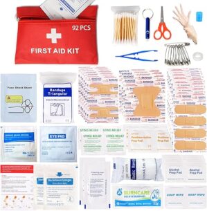 iMaoiy 92 Pieces First Aid Kit