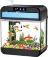 JPHYLL Fish Tank Aquarium 2.2 Gallon