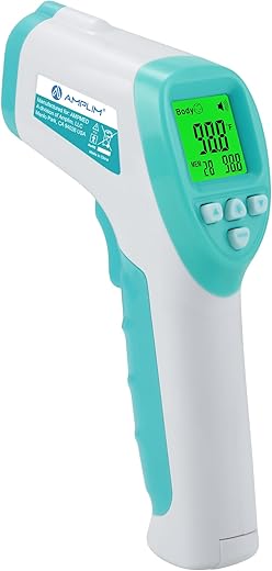 Amplim Forehead Thermometer: No-Touch Digital Baby