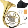TianChunyue French Horn, 3-Key Brass Lacquered Gold