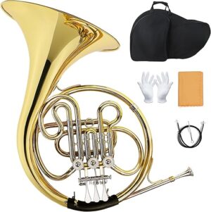 TianChunyue French Horn, 3-Key Brass Lacquered Gold