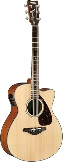YAMAHA FSX800C Small Body Solid Top Guitar