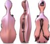 Vetimobato Full Size Carbon Fiber Cello Case (Pink)