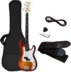 Goplus Full Size Electric Bass Guitar with Strap
