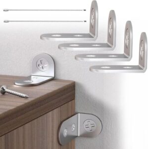 HJRLHYBB Furniture Anchors For Baby Proofing