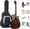 Rosen G31 Dreadnought Acoustic Guitar Black