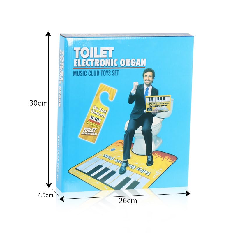Generic Piano Keyboard Toilet Floor Mat, OneSize - Image 3