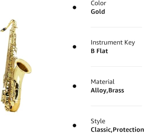 Generic Professional B Flat Tenor Saxophone Kit - Image 2