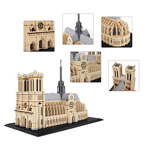 Geniteen Notre Dame de Paris Building Set, 7380 PCS - Image 4
