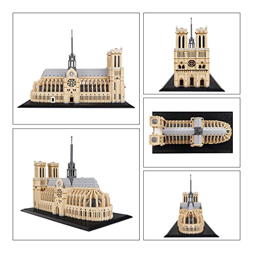 Geniteen Notre Dame de Paris Building Set, 7380 PCS - Image 5