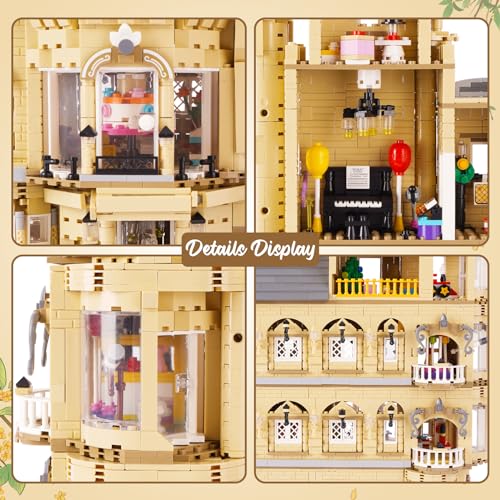 Geniteen Street View Building Blocks Kit 4281 PCS - Image 3
