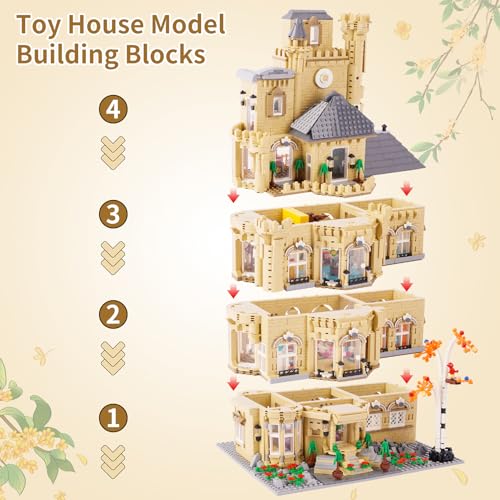 Geniteen Street View Building Blocks Kit 4281 PCS - Image 4