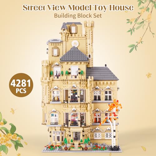 Geniteen Street View Building Blocks Kit 4281 PCS - Image 2