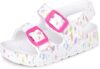 The Children’s Place Girl’s Baby Toddler Slide Sandals Backstrap