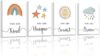 PHOPAGO Girls Room Decor: Inspirational Wall Art Set – 8×10 inch (WOODEN FRAMED)