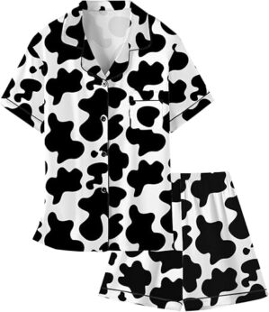 Schbbbta Girls & Womens Satin Pajamas Set Schbbbta
