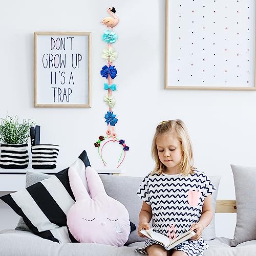Glaciart One Flamingo Hair Bow Holder | Headband Organizer - Image 4