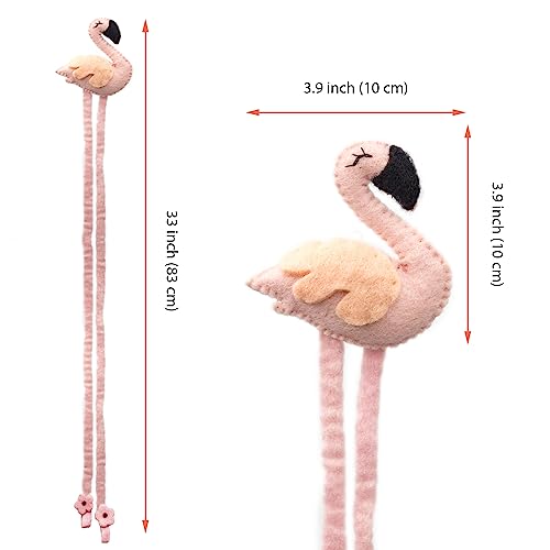 Glaciart One Flamingo Hair Bow Holder | Headband Organizer - Image 5