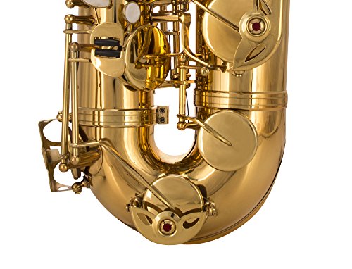 GLORY B Flat Tenor Saxophone with Case and Reeds - Image 3