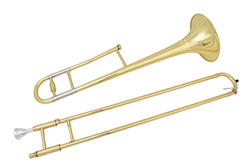 GLORY GTD-2 B Flat Brass Trombone with Case - Image 2
