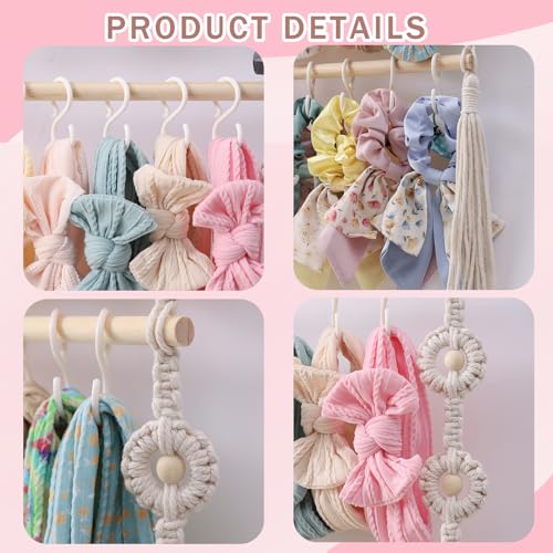 GRDYEAAR Bow Organizer For Girls, Claw Clip Hanger - Image 5
