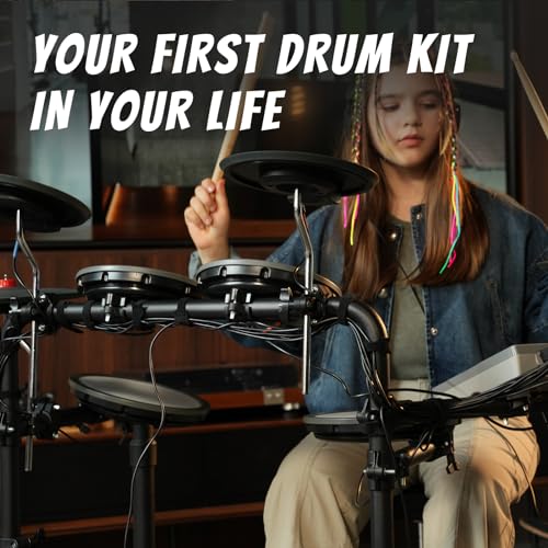 HAMPBACK MK-0 Plus Electric Drum Set - Image 4